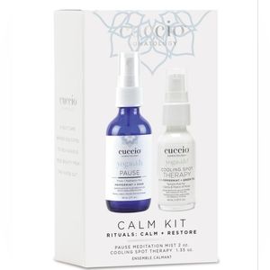 NIB Sealed CUCCIO SOMATOLOGY Pause Wellness Set Pause Mist & Cooling Rub